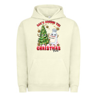 Pigment Pistachio racn around the christmas tree Urban Hoodie - MaliasSmallBusiness