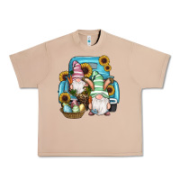 Burro Easter Gnomes Egg Sunflowers Truck Urban Heavy Tee - RanaPortraitStore