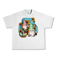 Lunar Rock Easter Gnomes Egg Sunflowers Truck Urban Heavy Tee - RanaPortraitStore