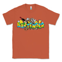 Copper bartender Classic Tee - Zillion Design Studio