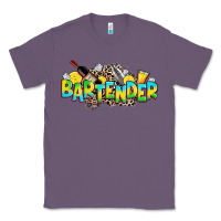 Lavender bartender Classic Tee - Zillion Design Studio