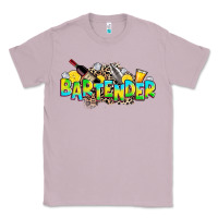 Lilac bartender Classic Tee - Zillion Design Studio