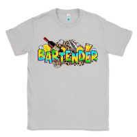 Moon Dust bartender Classic Tee - Zillion Design Studio