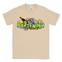 Mushroom bartender Classic Tee - Zillion Design Studio