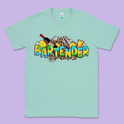 Bartender Classic Tee Designed By Zillion Design Studio