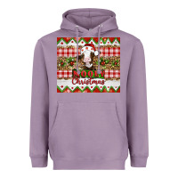 Lavender Moooey christmas Heavyweight Hoodie - Artiststas