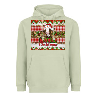 Matcha Moooey christmas Heavyweight Hoodie - Artiststas