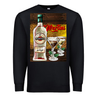 Black martini Premium Sweatshirt - AdoDesignShop