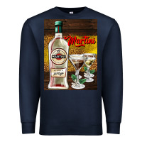 Navy martini Premium Sweatshirt - AdoDesignShop