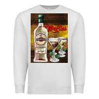 Oatmeal Heather martini Premium Sweatshirt - AdoDesignShop