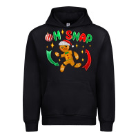 Black oh snap with gingerbread Urban Hoodie - MaliasSmallBusiness