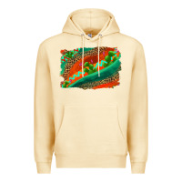 Pina Colada westerb aztec and leopard background Premium Hoodie - AdoDesignShop