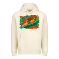 Tofu westerb aztec and leopard background Premium Hoodie - AdoDesignShop