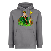 Storm st patricks and horseshoes with shamrocks Heavyweight Hoodie - AdoDesignShop