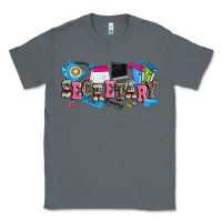 Charcoal Heather secretary Classic Tee - Zillion Design Studio