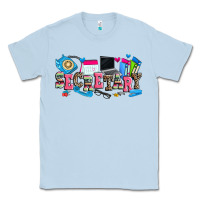 Dusty Blue secretary Classic Tee - Zillion Design Studio
