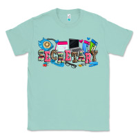 Seafoam secretary Classic Tee - Zillion Design Studio
