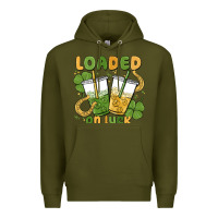 Loaded On Luck Premium Hoodie | Teevron