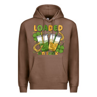 Chestnut loaded on luck Premium Hoodie - MaliasSmallBusiness
