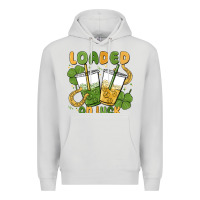 Dove Grey loaded on luck Premium Hoodie - MaliasSmallBusiness