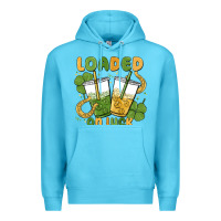 Ocean Blue loaded on luck Premium Hoodie - MaliasSmallBusiness