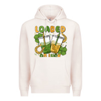 Pale Pink loaded on luck Premium Hoodie - MaliasSmallBusiness