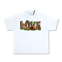 White love camping Urban Heavy Tee - texasbilliewilder