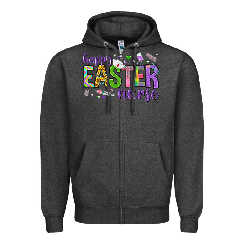 Happy Easter Nurse Zipper Hoodie by Neo Western | Teevron