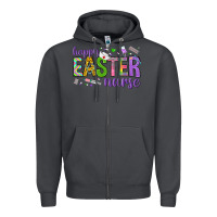 Smoke happy easter nurse Zipper Hoodie - Neo Western