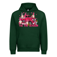 Forest Green tis the season Urban Hoodie - MaliasSmallBusiness
