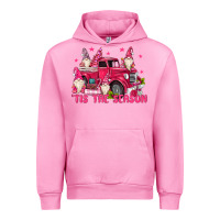 Fuchsia Pink tis the season Urban Hoodie - MaliasSmallBusiness