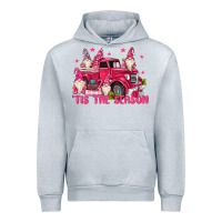 Heather Grey tis the season Urban Hoodie - MaliasSmallBusiness
