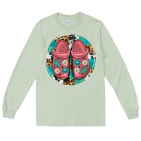 Matcha western crocin Long Sleeve Tee - texasbilliewilder