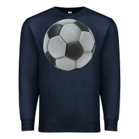 Navy soccer ball Premium Sweatshirt - JahusDesignShop