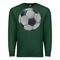 Sports Green soccer ball Premium Sweatshirt - JahusDesignShop