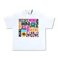 White mini gemstone sunflower Urban Heavy Tee - texasbilliewilder