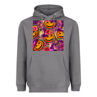 Storm halloween witchy pumpkin seamless pattern Heavyweight Hoodie - BundleAndBundleShop