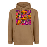 Toasted Coconut halloween witchy pumpkin seamless pattern Heavyweight Hoodie - BundleAndBundleShop