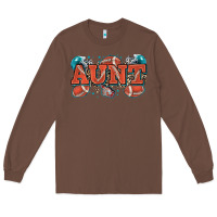 Chestnut aunt American football Long Sleeve Tee - Zillion Design Studio