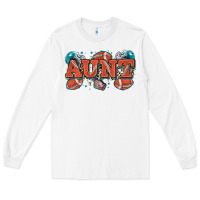 White aunt American football Long Sleeve Tee - Zillion Design Studio
