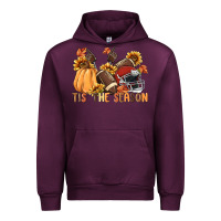 Mauve Wine tis' the season Urban Hoodie - MaliasSmallBusiness