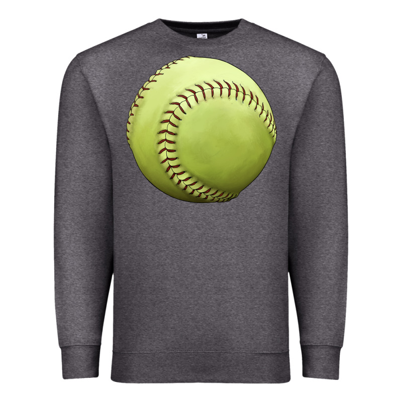 Softball Ball Premium Sweatshirt by JahusDesignShop | Teevron
