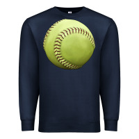 Navy softball ball Premium Sweatshirt - JahusDesignShop