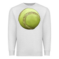 Oatmeal Heather softball ball Premium Sweatshirt - JahusDesignShop