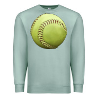 Seafoam softball ball Premium Sweatshirt - JahusDesignShop