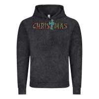 Vintage Black christmas cross Vintage Hoodie - AdoDesignShop