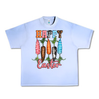 Grape Ice Happy Easter Urban Heavy Tee - RanaPortraitStore