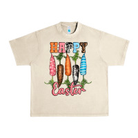 Sandshell Happy Easter Urban Heavy Tee - RanaPortraitStore