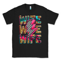 Black race wife wife wife lightningbolt Classic Tee - Zillion Design Studio