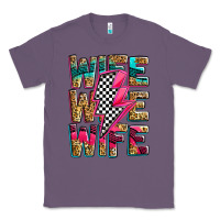 Lavender race wife wife wife lightningbolt Classic Tee - Zillion Design Studio